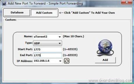 Configurare Simple Port FW 4