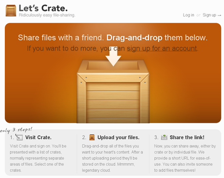 Let's Crate, file sharing