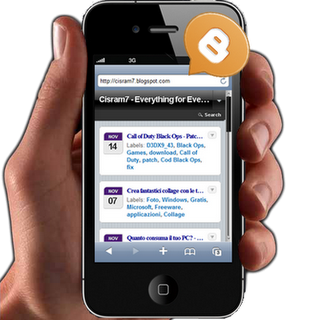 Versione mobile per piattaforma Blogger - Bloggertouch, il widget wptouch per Blogger!