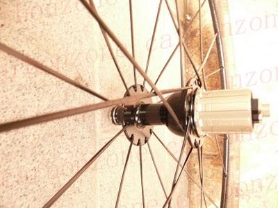 700C carbon 88mm Tubular wheelset