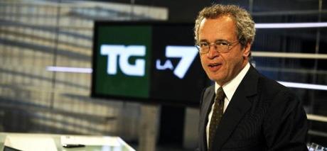 Mentana: 100 conduzioni consecutive al Tg La7. E intanto pensa a nuovi volti