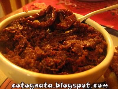 Patè di pomodori secchi e mentuccia .. questioni di responsabilità Patè di pomodori secchi e mentuccia .. questioni di responsabilità