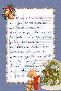 LETTERA A GESU' BAMBINO