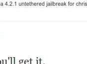 Jailbreak untethered download baseband, prima Natale?