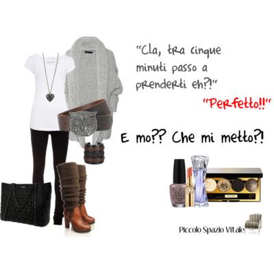 Ti passo a prendere...!Oddio che mi metto?!