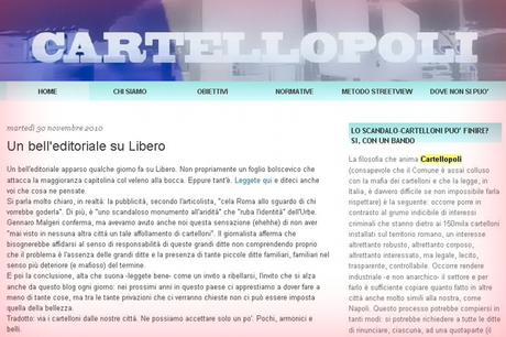 Sosteniamo il dissequestro di Cartellopoli