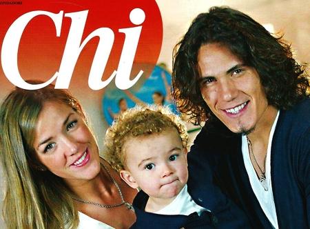 EDINSON CAVANI IN CRISI CON LA MOGLIE MARIA SOLEDAD