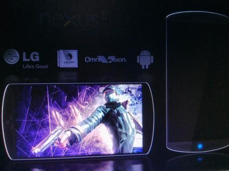 Nexus 5: caratteristiche del nuovo nexus-phone marchiato LG con display da 5 pollici