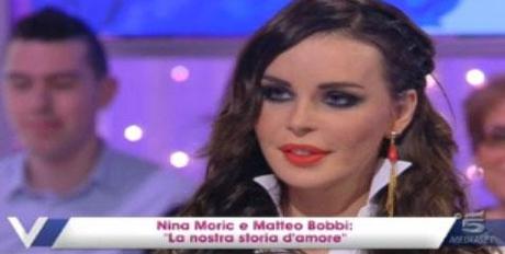 NINA MORIC E MATTEO BOBBI OSPITI A VERISSIMO 16 MARZO 2013 GOSSIP