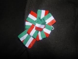 coccarda tricolore fatta da me per i festeggiamenti del 2011