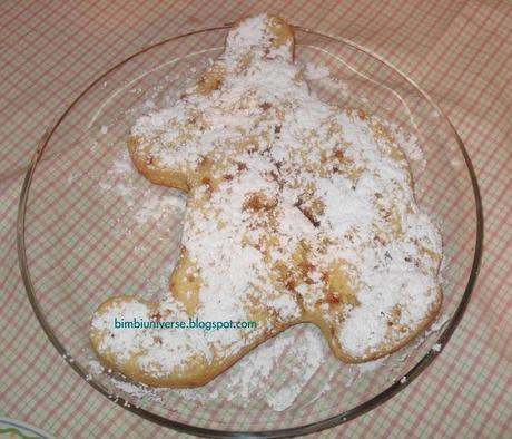 Torta soffice con gocce di marmellata