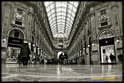 la Galleria Vittorio Emanuele II, Milano