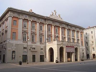 Il Teatro Giuseppe Verdi di Trieste.