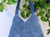 Cucito creativo: cambio stagione borsa jeans