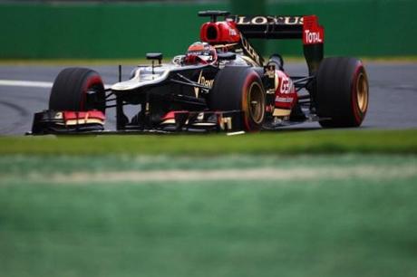 Kimi Raikkonen (Lotus) vince a sorpresa il Gp d'Australia