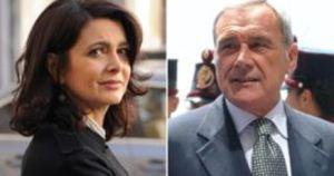 Laura Boldrini e Pietro Grasso