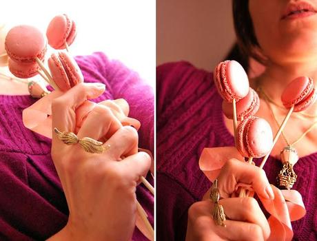 Strawberry Macarons | Macarons alla fragola