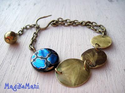 Brass - bracciale e orecchini