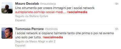 Facebook vs Twitter: hashtag anche per Zuckerberg