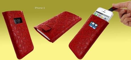 custodia in pelle iphone 5 piel frama