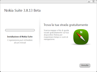 Nokia Suite Beta aggiornato alla versione 3.8.13.0