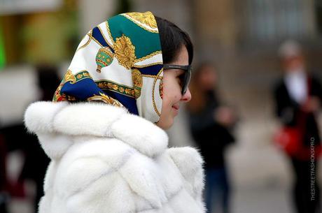 In the Street...Foulard...for Vogue.it