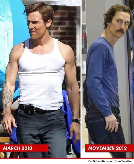 Matthew McConaughey torna super macho ritrovando i suoi muscoli