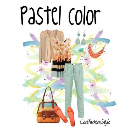 Set on Polyvore #22 - Colori Pastello