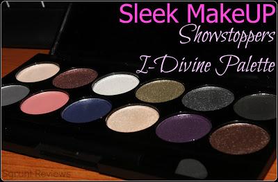Showstoppers, I-Divine Palette Sleek MakeUp