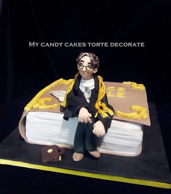 Lawyer cake - Torta dell'avvocato.