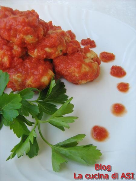 polpettine di pesce con pomodoro La cucina di ASI