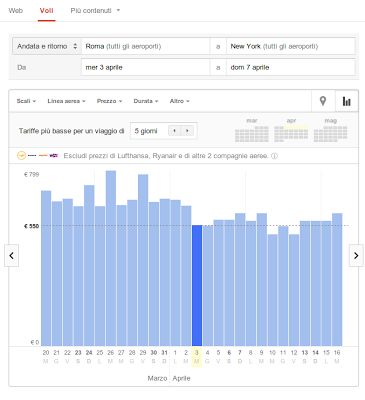 Google Now : in arrivo Flight in Italia