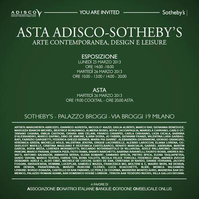 Asta ADISCO-SOTHEBY'S 2013