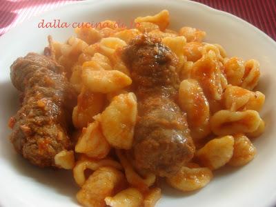 Orecchiette con le braciole