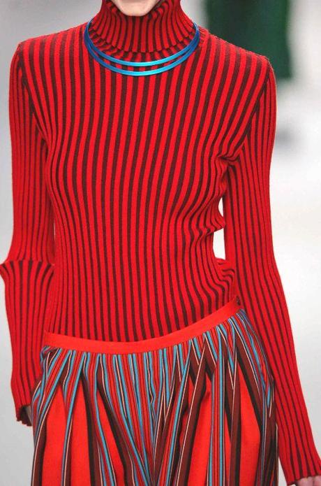 STAMPE, PATTERNS E EFFETTI DI SUPERFICIE DALLA SETTIMANA DELLA MODA DI PARIGI / 7