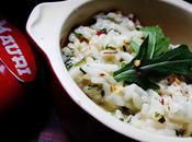 Risotto rucola taleggio.