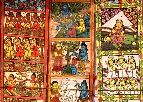 La splendida arte informativa dei Patachitra indiani