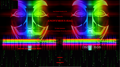 Anonymous oscura il sito dei lavoratori.