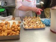 Le zeppole di san Giuseppe della Casa del Dolce a Piano di Sorrento.