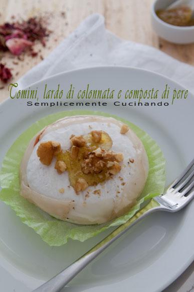 tomini con lardo di colonnata