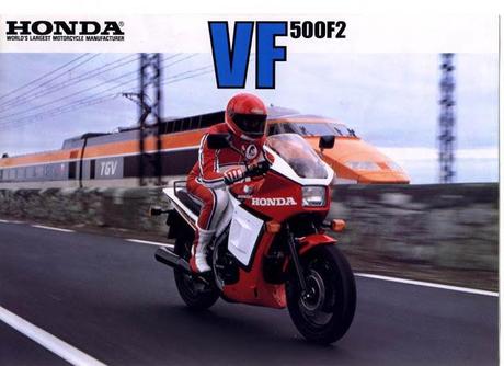 Vintage Brochures: Honda VF 500 F2 1985 (UK)