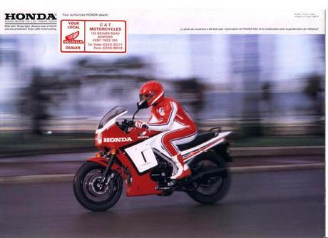 Vintage Brochures: Honda VF 500 F2 1985 (UK)