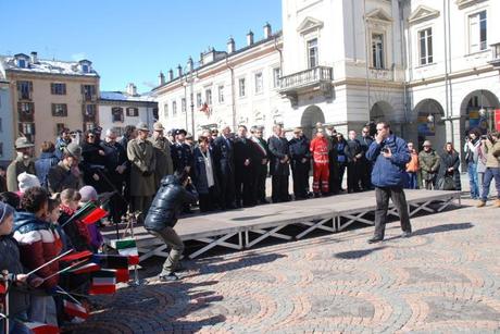 Aosta/ Partita la fiaccola della 2^ Edizione dei Giochi Mondiali Militari Invernali