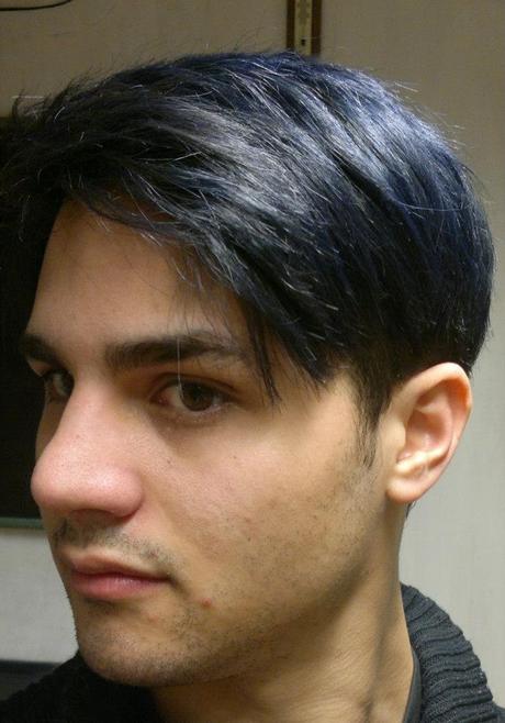 TINTA CAPELLI BLU COBALTO - COLORE UOMO - il mio nuovo colore dip dye LOL!!!