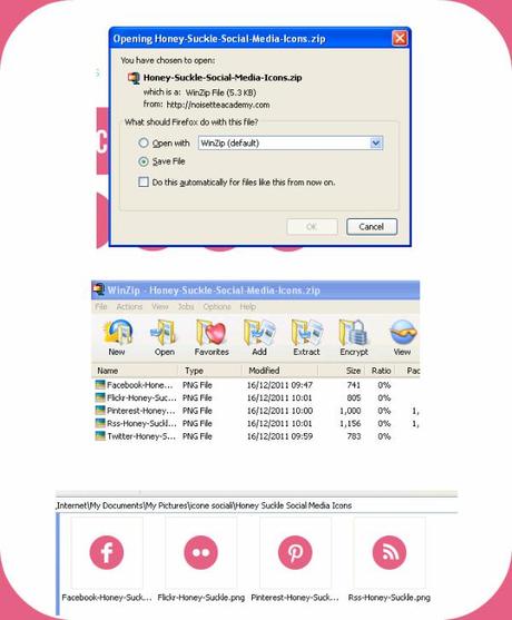 2 scarica icone in formato zip sulcomputer