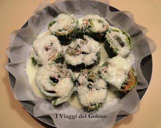 RICETTE PER PASQUA ... CHIOCCIOLE VERDI CON SALMONE E ZUCCHINE ...