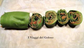 RICETTE PER PASQUA ... CHIOCCIOLE VERDI CON SALMONE E ZUCCHINE ...