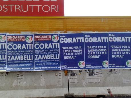 E anche il PD 'ringrazia' i suoi elettori in maniera totalmente abusiva e criminale. Che, proprio per questo, si dimostrano dei cretini