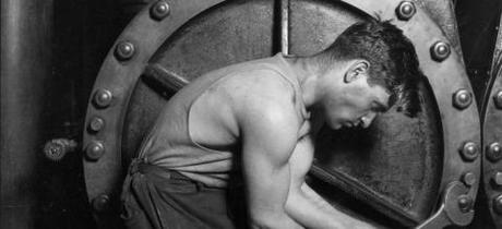 Lewis Hine Power House Mechanic Working On Steam Pump E1363771139290