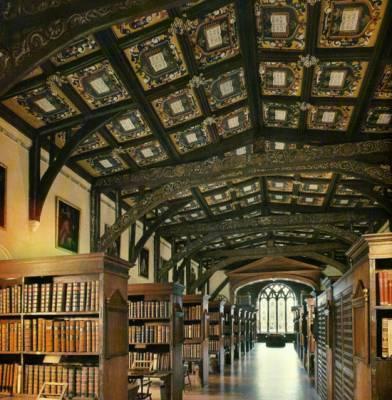 The Bodleian Library, Oxford University, England